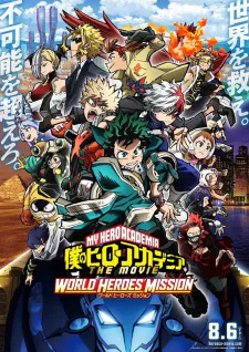 Cover for My Hero Academia: World Heroes’ Mission