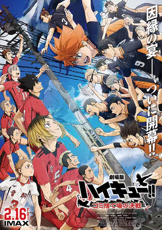 Cover for Haikyuu!! Movie: Gomisuteba no Kessen