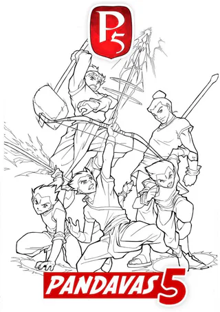 Cover for Pandavas 5